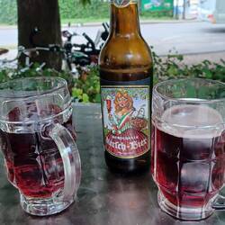 1. Mal Kirschbier getrunken