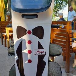 Roboter Anna gebracht