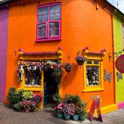 Colourful building in Kinsale