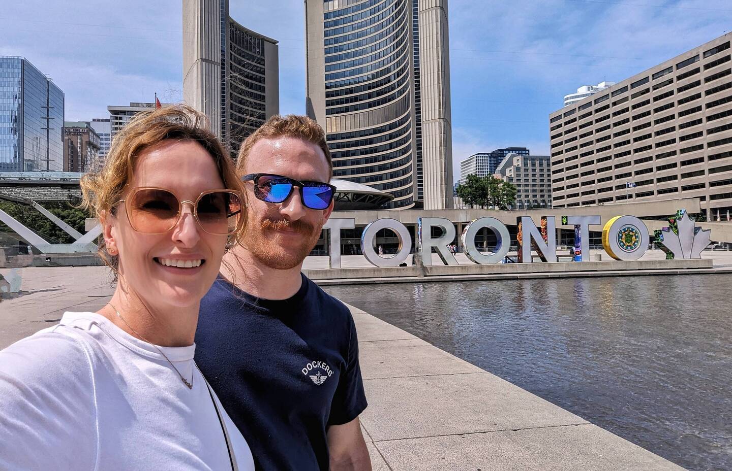 Smiling through the 34°c weather 🥵