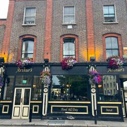 First name of Guiness was Arthur, hence many Arthur pubs and restaurants