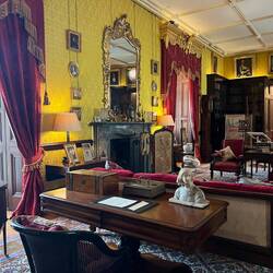 The castle had some very cozy rooms