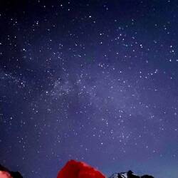 Setting off under the stars