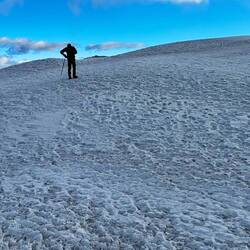 One of the snow sections