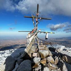 The summit cross