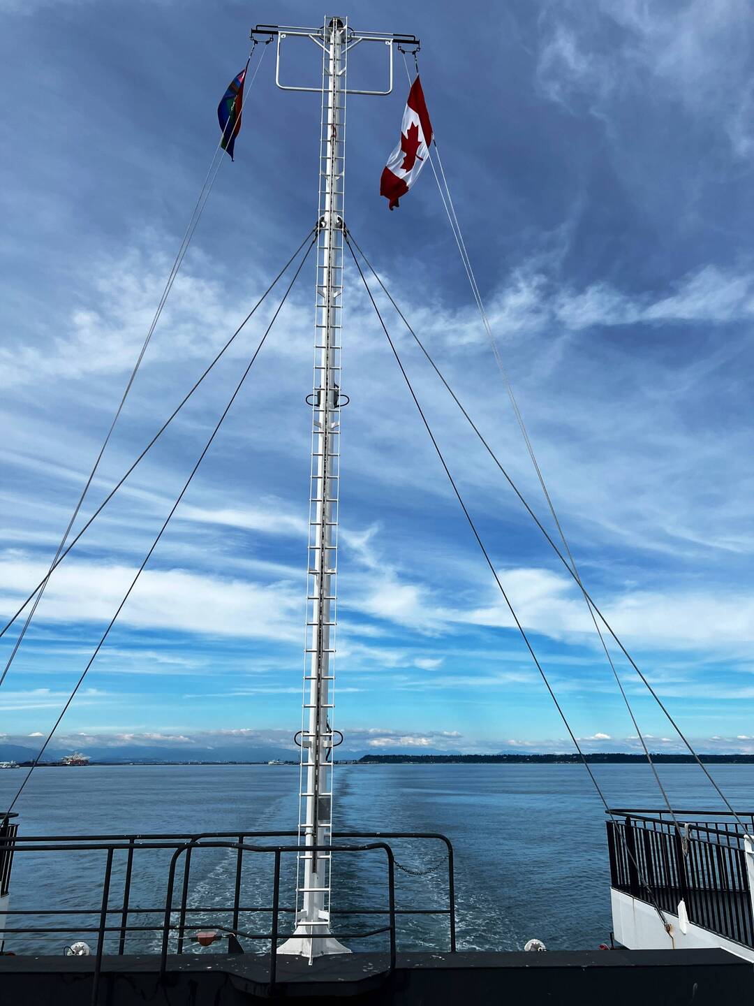 Ferry to Galliano Island
