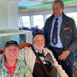 Günther unser Reiseführer auf Langeoog und Borkum