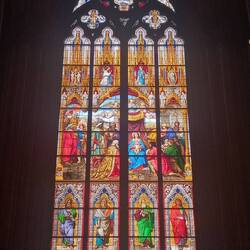 Stained glass window 'Nativity of Jesus '