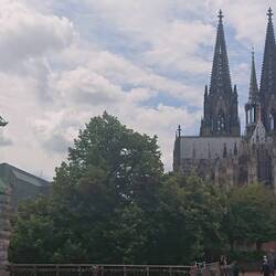 Dom from Hohenzollern Bridge