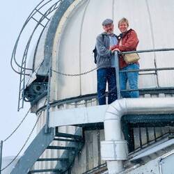 Schneegestöber auf der Sphinx