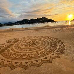 After a couple of days of rain we had the sun come out and a beautiful sunset.