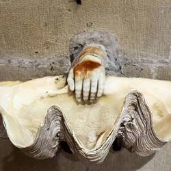 I've never seen a font or stoup like this. I think it might creep me out to use it.