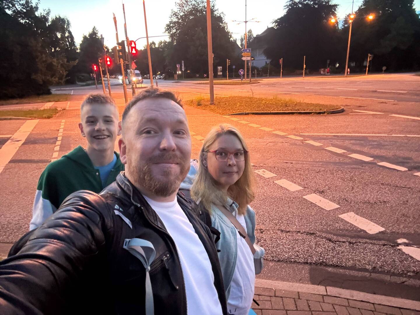 Auf dem Weg zum Airport Hamburg