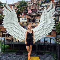 In einigen Bars gibt es oben drauf verschiedene Fotospots