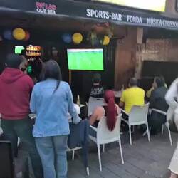 Völlige Eskalation, wenn Kolumbien beim Copa Amerika spielt