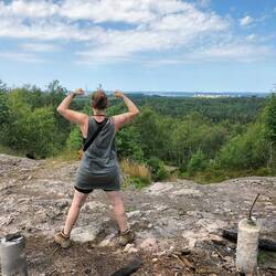 Die Kräfte haben sich gelohnt. Der Blick auf Göteborg