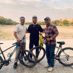 Youssef and his friend.