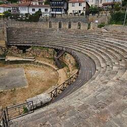 Das Theater von Lychnidos aus dem 3. Jahrhundert v. Chr.