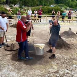 Nach 12 Stunden ist alles fertig