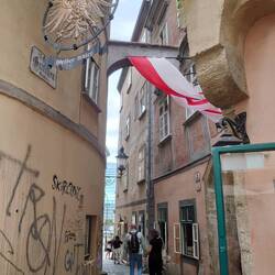 Griechengasse - Durchgang zum Griechenviertel