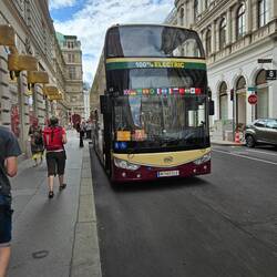 Unser Big Bus, aber wir haben fertig!
