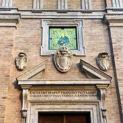 The front of Chiesa Nuova