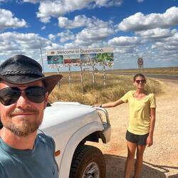 An der Grenze zu Queensland
