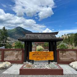 Memorial Garden - during WWII Japanese Canadians were put in internment camps
