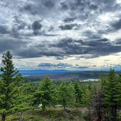 View over Cariboo Country