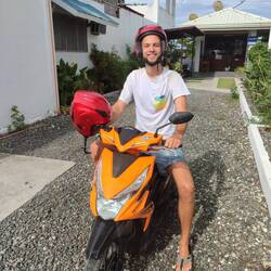 Unser Roller für die letzten 5 Tage