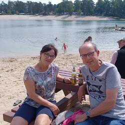 Oma und Opa chillen