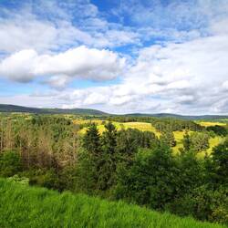 Ausblick in Stellplatznähe