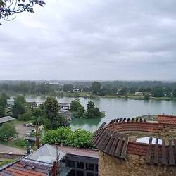 Blick auf dem Rhein