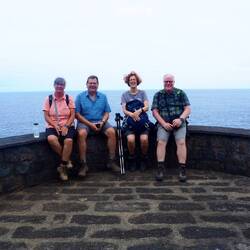 Einer der erklommenen Gipfelaussichtspunkte