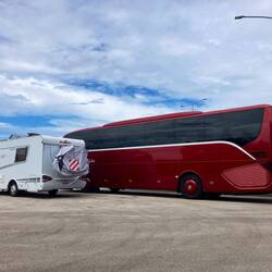 Usserhalb Labin dörfed mer gratis und bi de "Grooosse"🚐parkiere