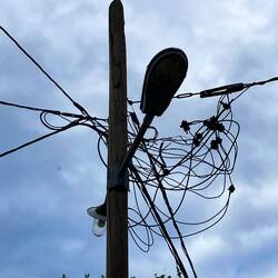 Platzverkabelig...aber Stromversorgig top👍🏼