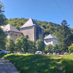 Heutige Unterkunft: Die Pilgerherberge Roncesvalles.