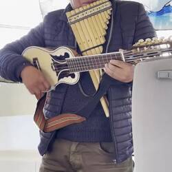 One man band on our boat