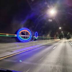 Kunst im Tunnel