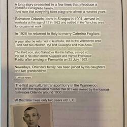 An article from a Perth Italian publication about my great aunty and uncle