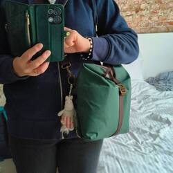 Off on an adventure with my travelling mate, Miss Mooman