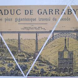 Belastungstest des Viadukts mit einem 400-Tonnen-Zug