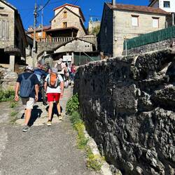 While i am traveling by myself, i am never really alone on the camino.