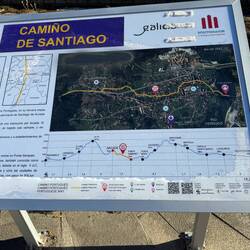 These signs are every .5 kilometer or so.