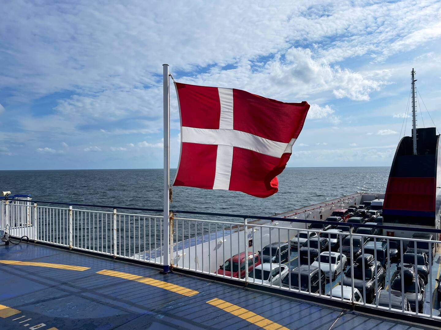 kaum ist Lettland 🇱🇻 in Sicht, kommt auch schon die Sonne raus