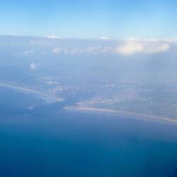 Anflug auf Amsterdam