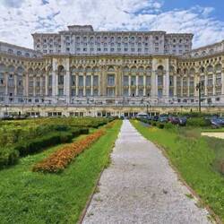 The Palace of Parliment - second largest building in the world behind the Pentagon