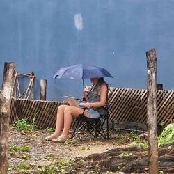 unser Starlink ist kaputt...dann sieht arbeiten so aus...