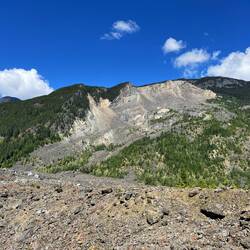 The Hope slide in the 70s buried 4 cars