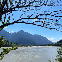 Last view of the Fraser River